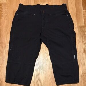 Club Ride Cycling Capri Pant Black Baggy MTB Shorts Joanie Medium